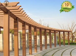 Thanh lam hộp ngoài trời 50x50x2900mm Thanh lam trụ ngoài trơi độ bên trên 10 năm