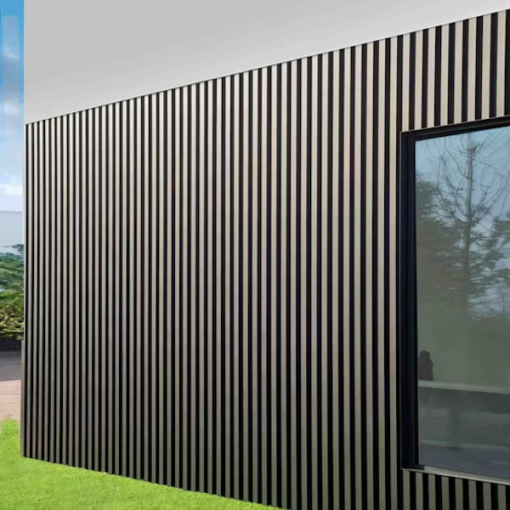 Ban sao Interior Room Design Wood Plastic Composite 3D Wall Panels Cladding