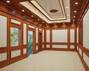 Tấm ốp tường, trần nano 400x9x3000mm-NA09 Tấm ốp nano ốp trần, tường hiện đại