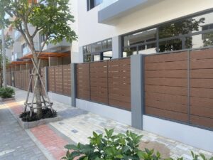 Thanh lam đa năng 145x10x2900mm Maple red Ứng dụng làm hàng rào